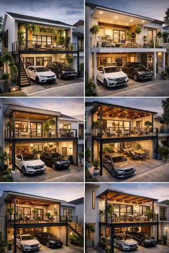 Mezannine Teras Rumah Keren di Tapos